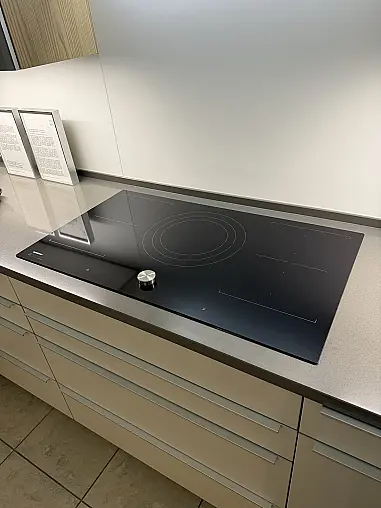Induktionskochfeld 90cm Rahmenlos, 5 Kochzonen, 4x Flex-Induktion je 23x20 cm,  1 Induktion ø 21-32 cm, Magnet-Knopf-Steuerung