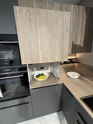 Moderne U-Küche im gemütlich modernen Style