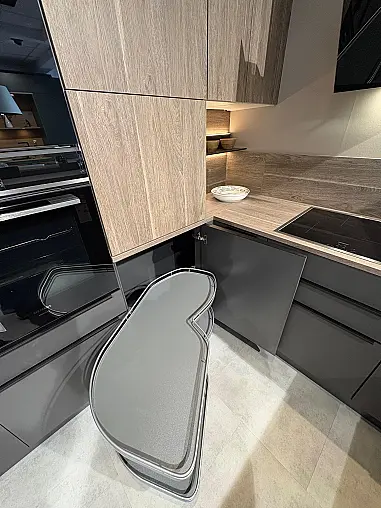 Moderne U-Küche im gemütlich modernen Style