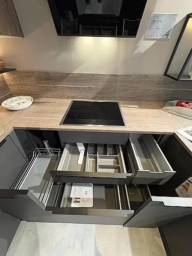 Moderne U-Küche im gemütlich modernen Style