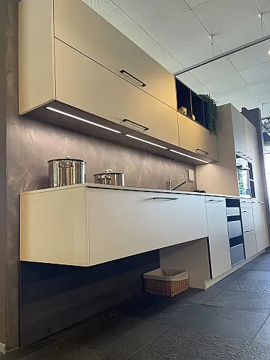 gradlinig, moderne Küchenzeile, APL 18 mm