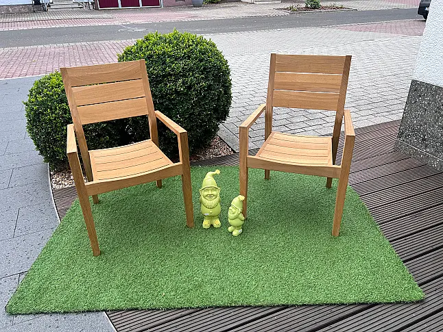 Holz-Gartenstuhl
