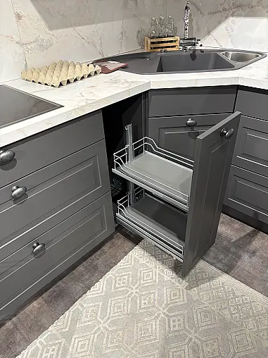 L-Küche im Landhausstil  I  K023