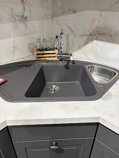 L-Küche im Landhausstil  I  K023