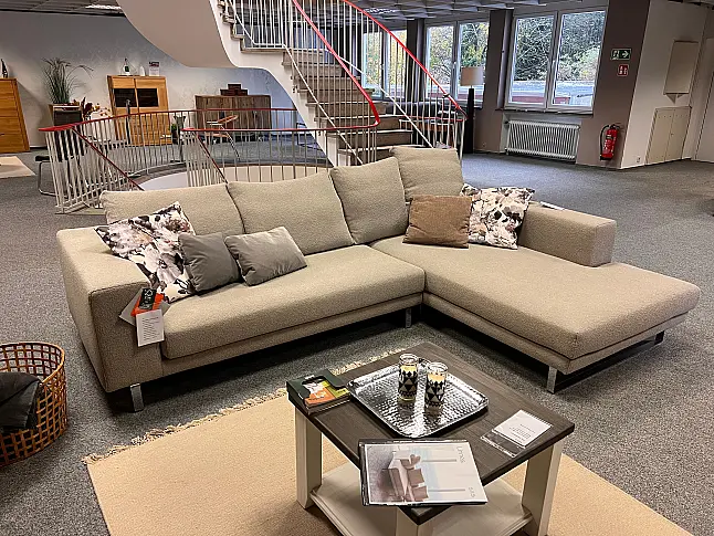 Linnea Polstergarnitur von SITS - Stoff light grey -287 x 200 cm