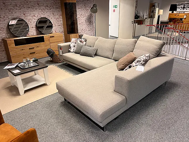 Linnea Polstergarnitur von SITS - Stoff light grey -287 x 200 cm