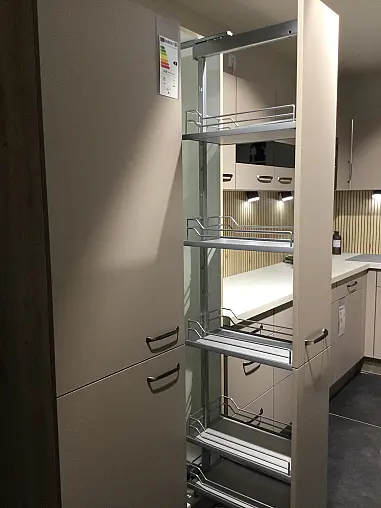 Impuls L-Küche IP3150 Cappuccino matt mit top Ausstatung und Geräten von AEG