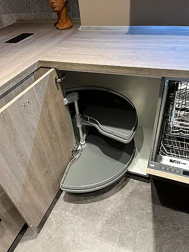 Exklusive Messeküche - Luxus pur - LED-Beleuchtungen ohne Ende - inkl. Stühle