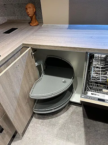 Exklusive Messeküche - Luxus pur - LED-Beleuchtungen ohne Ende - inkl. Stühle