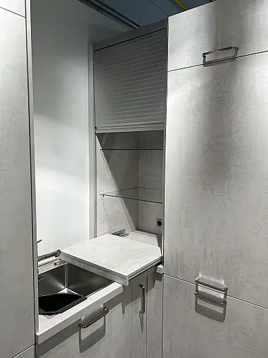 Hauswirtschaftsraum aus Küchenmöbeln
