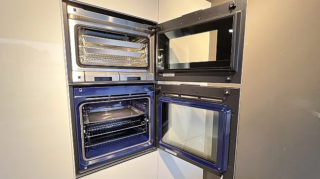 GAGGENAU Dampfbackofen BSP250111 - metallic - Display oben - Rechtsanschlag