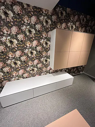 Exklusive Anbauwand / Wohnwand / TV-Board inkl. Couchtisch - Messestück - sofort verfügbar