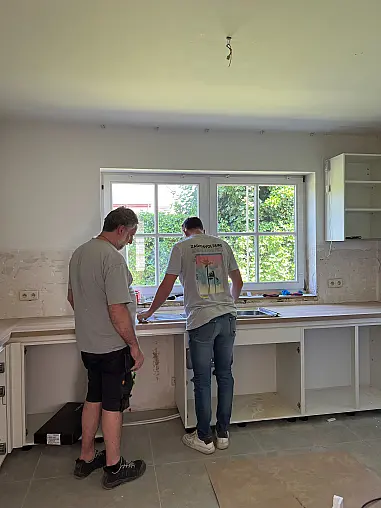 Afwerking tegen krassen en vingerafdrukbestendig, werkblad met houten uitstraling