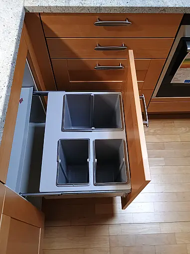 HÄCKER SM5010 in Echtholz Birke Bernstein