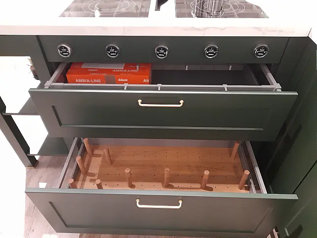 U-Küche im Landhausstil  I  K127