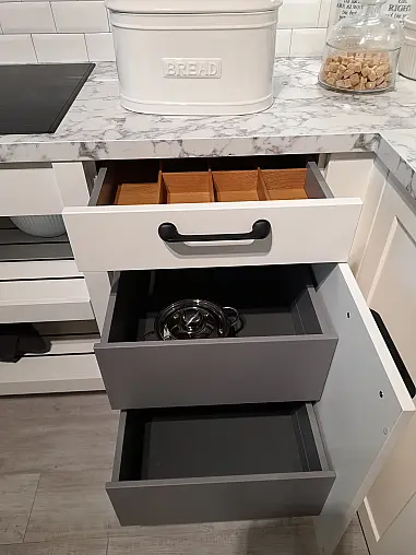 U-Küche im Landhaustil  I  K055