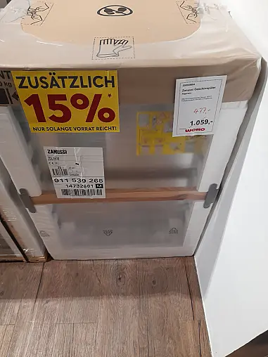 Zanussi Geschirrspüler 81 cm