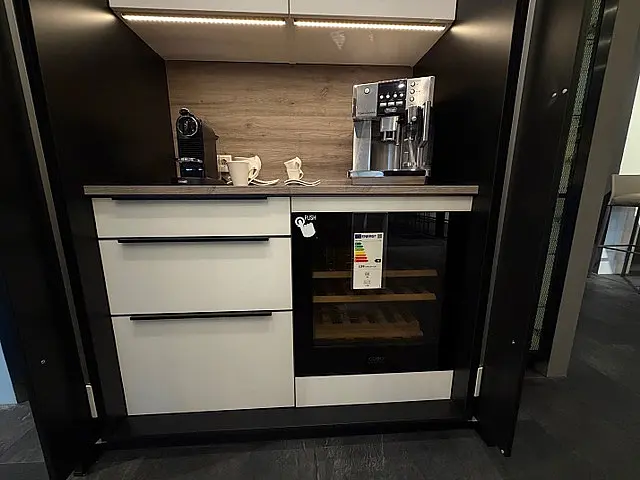 stilvolle Kaffeebar für das Büro oder den Wintergarten