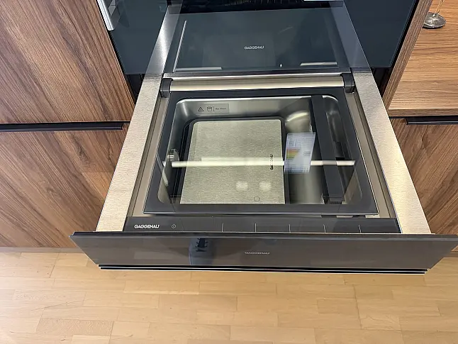 Hochwertige Gaggenau Vakumierlade Anthrazt