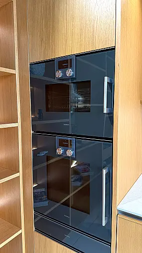 Dampfbackofen im anthrazit