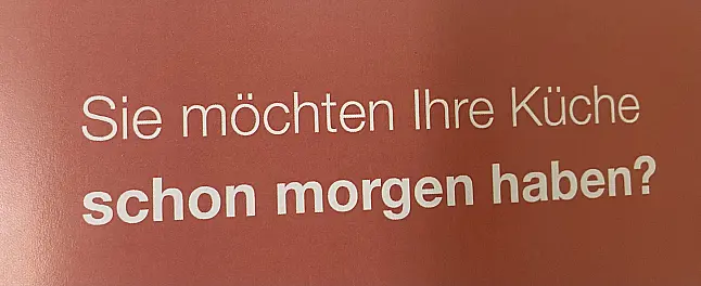 Einbauküche in Lacklaminat Alpinweiß - allerschnellste Lieferung möglich !