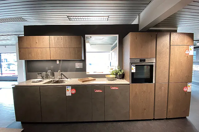 Koje 6 - Nolte "Portland Legno" Zement Anthrazit - NEFF