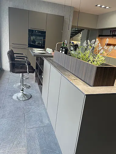 MUSTERKÜCHE SieMatic SC 45 umbra samtmatt