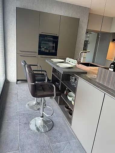 MUSTERKÜCHE SieMatic SC 45 umbra samtmatt