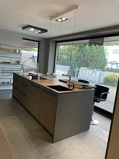 MUSTERKÜCHE SieMatic SC 45 umbra samtmatt