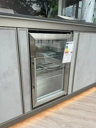 Outdoorküche - mit Spüle Kühlschrank &amp; Teppanyaki