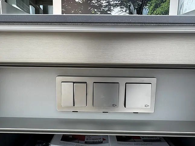 Outdoorküche - mit Spüle Kühlschrank &amp; Teppanyaki