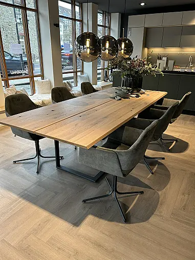 Mobitec JAPURA Esstisch – Massivholz 220 × 100 cm – Ausstellungsstück