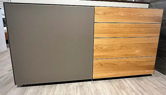 Cubus Pure Anrichte Eiche/Glas