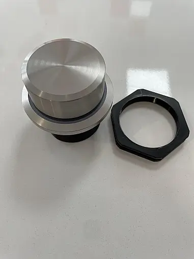 Neue orignal verpackte berbel 1100057 Kochfeld-Knebel für BKF, BKA Edelstahloptik