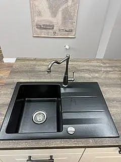 U-Küche in Landhausstil