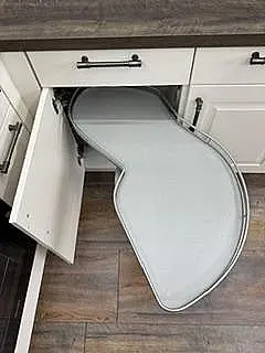 U-Küche in Landhausstil