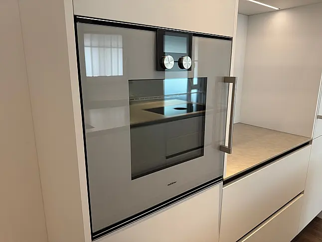 Backofen Serie 200 in Gaggenau Silber - Türe Links