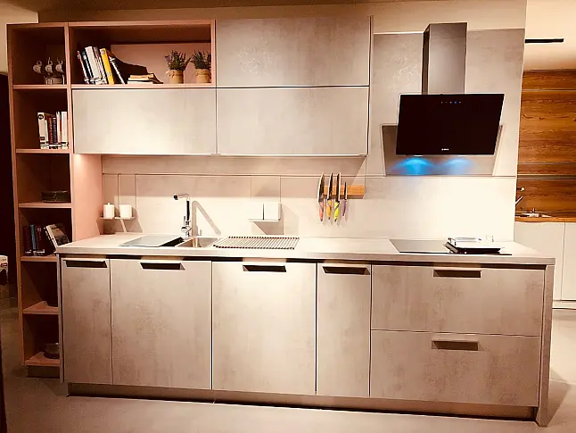 Cocina de exposicion modelo Elba lineal