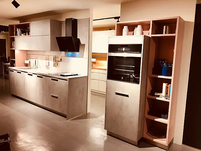 Cocina de exposicion modelo Elba lineal