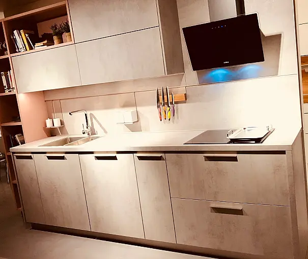 Cocina de exposicion modelo Elba lineal