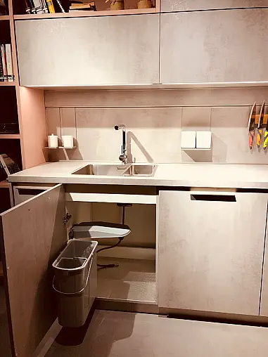 Cocina de exposicion modelo Elba lineal