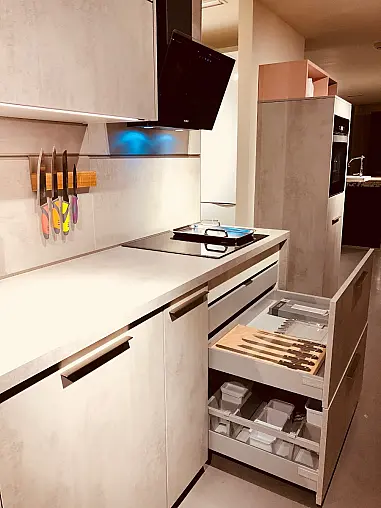 Cocina de exposicion modelo Elba lineal