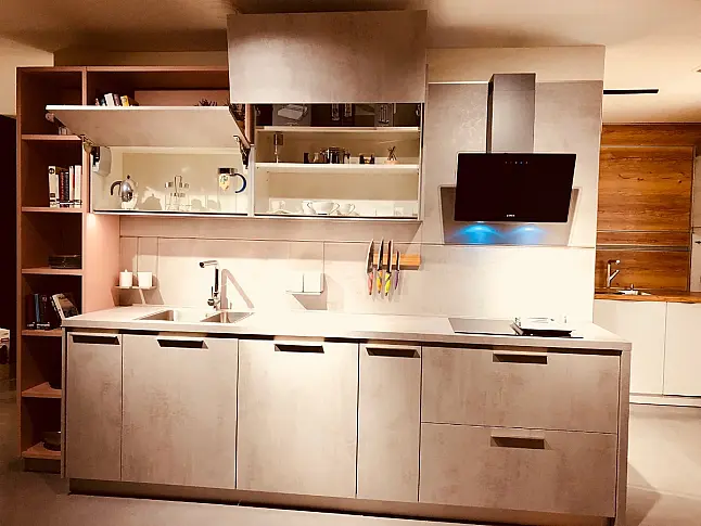 Cocina de exposicion modelo Elba lineal
