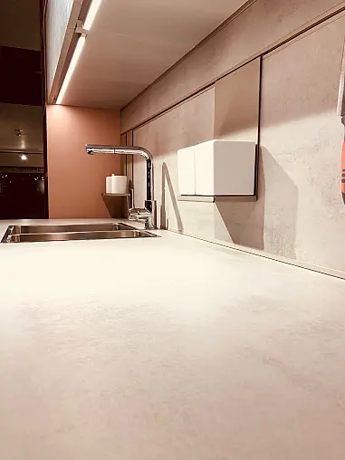 Cocina de exposicion modelo Elba lineal