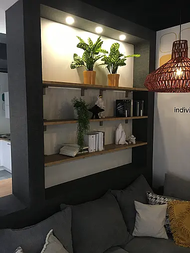 Anbauwand / Kinderzimmer / Bürowand in Lacklaminat Alpinweiß supermatt