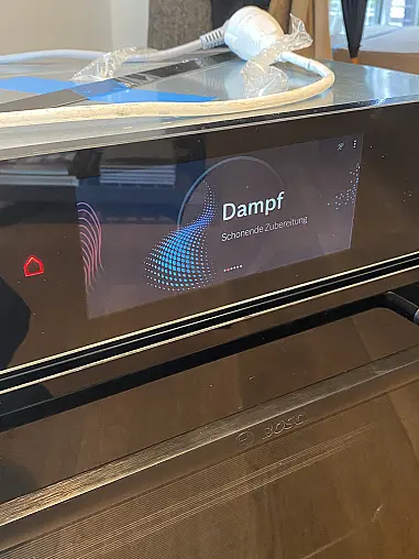 Bosch Dampfbackofen schwarz Neu