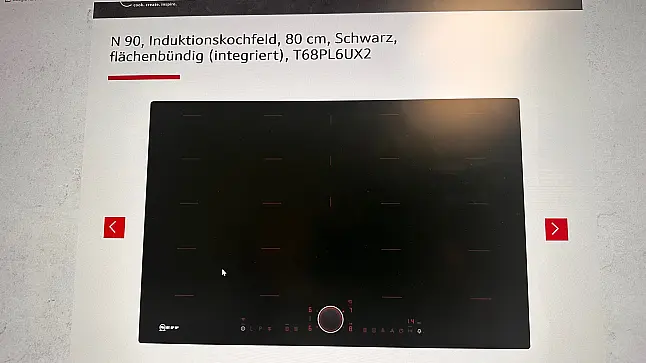 Induktionskochfeld Erweiterte Flexinduction, ZoneLight, Home Connect