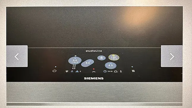 Vollflächeninduktion 90 cm breit flächenbündig