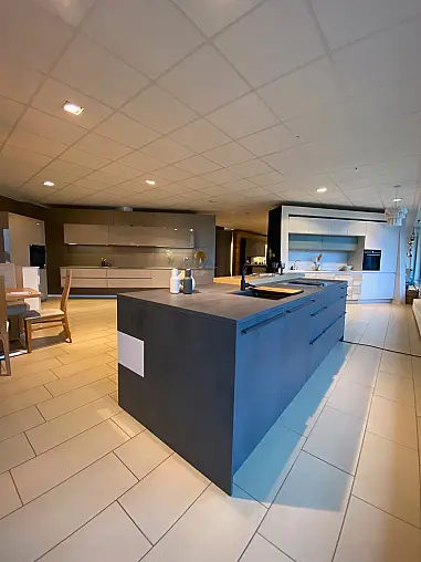 modern, mit Insel