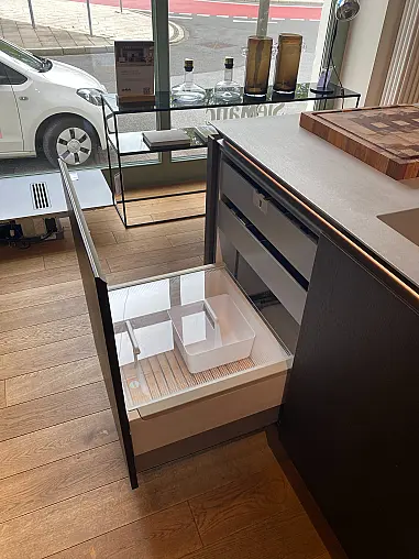 SieMatic Design Küche Insel + Hochschrankzeile